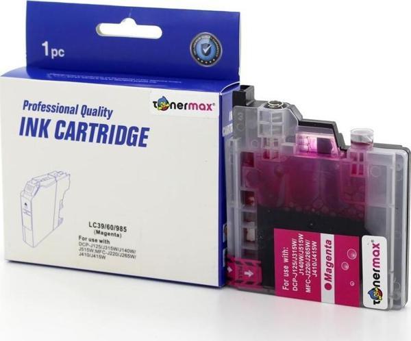 Brother LC39 / LC985 Muadil Kartuş Kırmızı/  DCP-J125 / 315W / 515W / MFC-J220 / 265W / 410 / 415W - Image 1