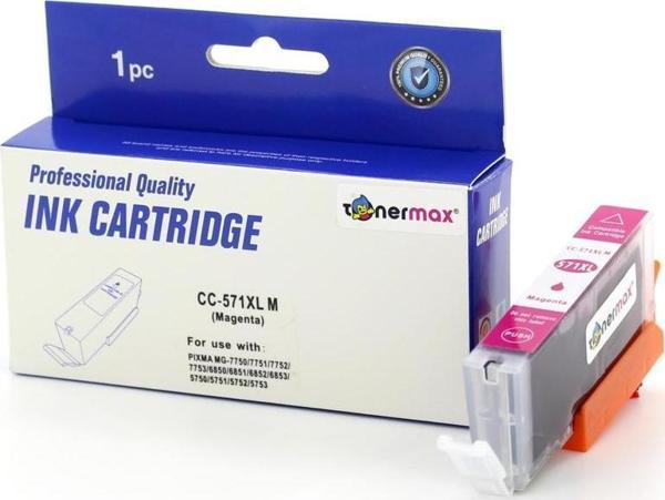 Canon CLI-571XL / Pixma MG-5750 / MG-6850 / MG-7750 / TS-5050 Kırmızı Muadil Kartuş - Image 1