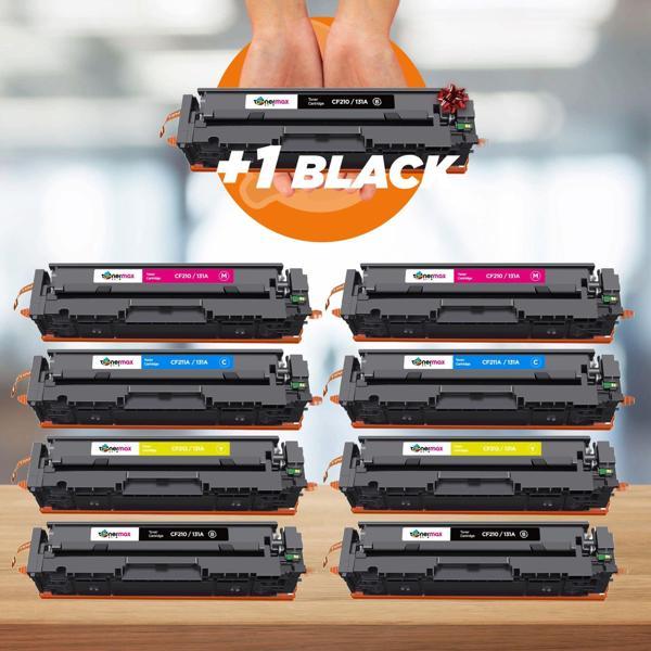 Hp 131A - CF210A Muadil Toner Takım 2'li Set Siyah Hediye - Image 1