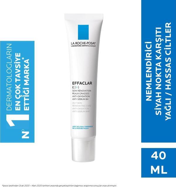La Roche-Posay Effaclar K (+) 40 ml Yağlı Ciltler İçin Sebum Düzenleyici Krem - Image 1