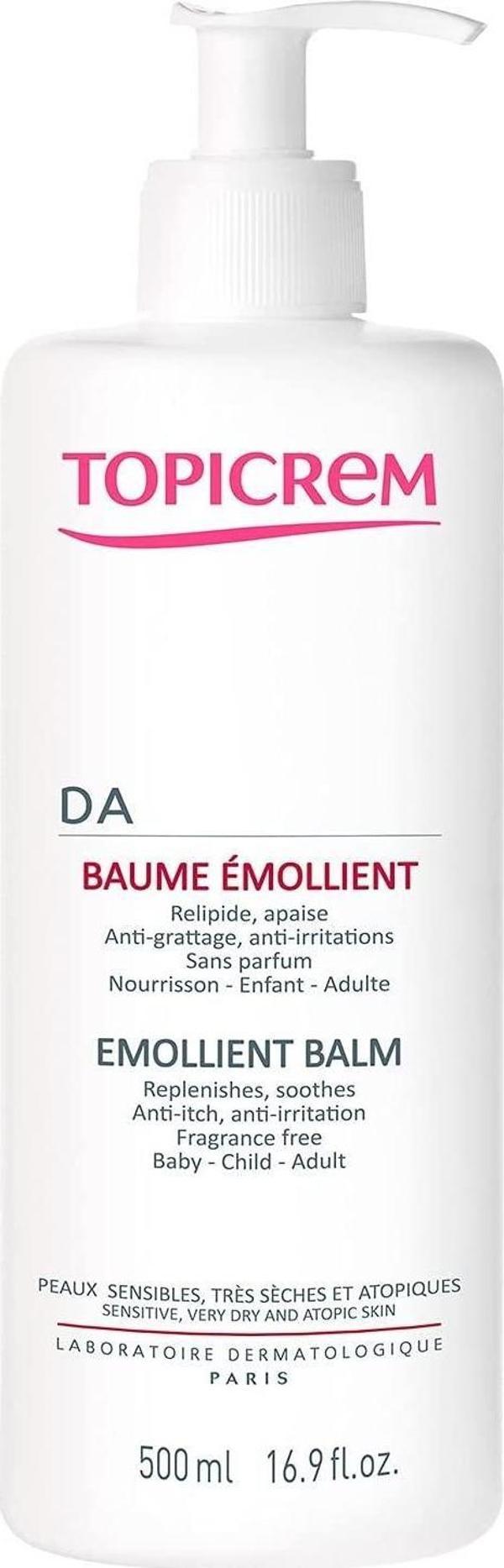 Topicrem AD Emollient Balm 500 ml Vücut Losyonu - Image 1