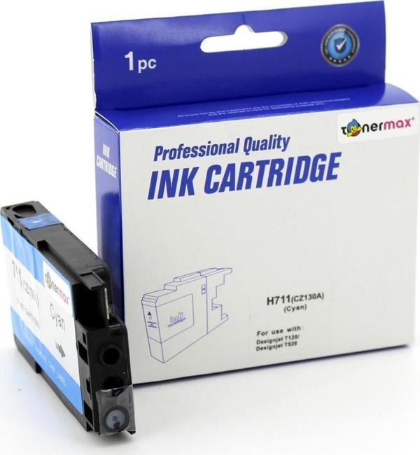 Hp 711XL  CZ130A / T520 / T120 Mavi Muadil Kartuş - Image 1