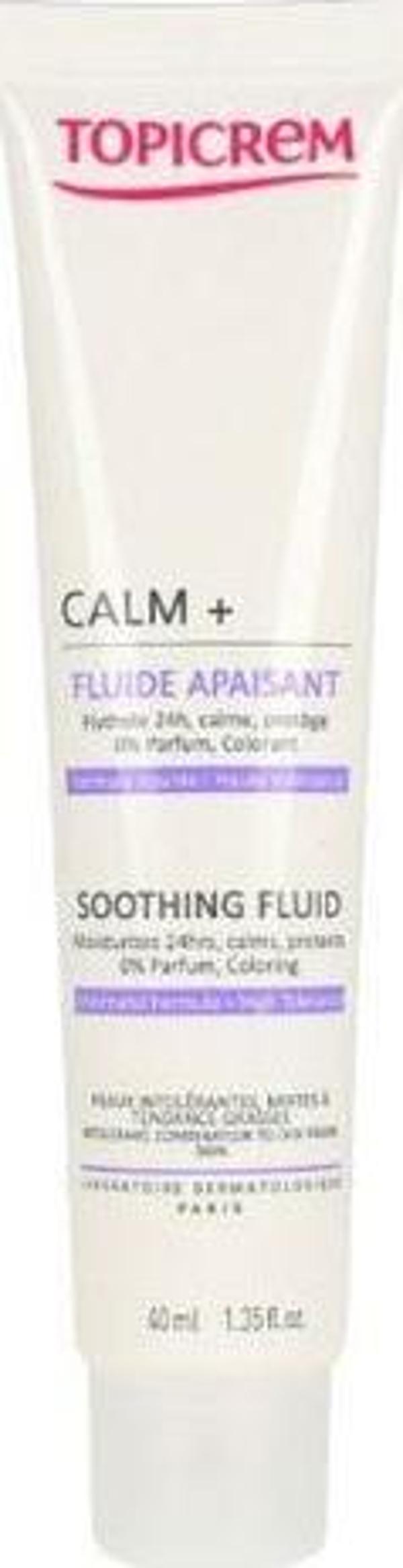 Topicrem Calm Ultra-Moisturizing Soothing Fluide 40 ml Nemlendirici - Image 1