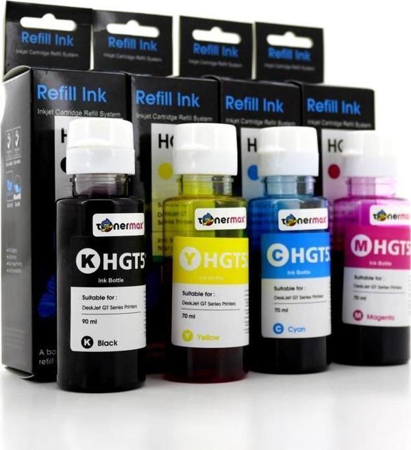 Hp GT51 / GT52 Set Muadil Mürekkep - Image 1