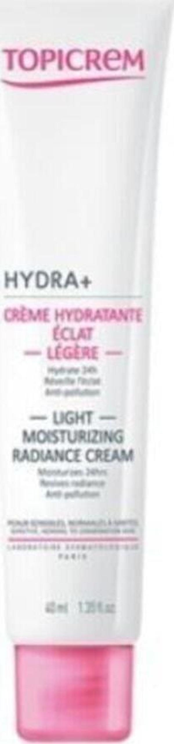 Topicrem Hydra Light Mousturizing  Radiance Cream 40 ml - Image 1