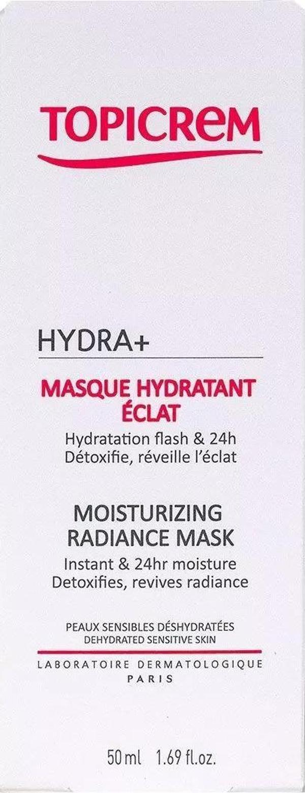 Topicrem Hydra+ Moisturizing Radiance Mask 50 Ml - Image 1