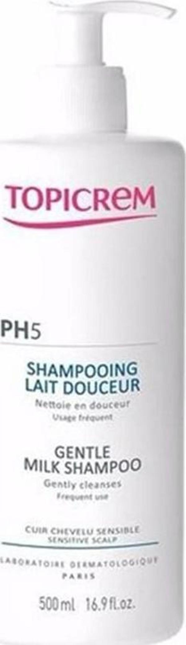 Topicrem PH5 Gentle Milk Lotion 500 ml Shampoo  - Image 1
