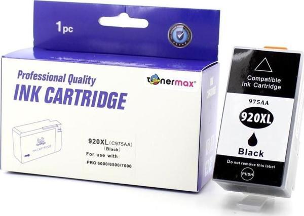 Hp 920XL CD975A /6000 /6500 /7000 /7500 Siyah Muadil Kartuş - Image 1