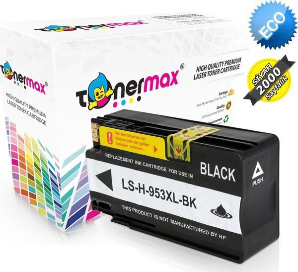 Hp 953XL L0S70AE Siyah Muadil Kartuş - Image 1