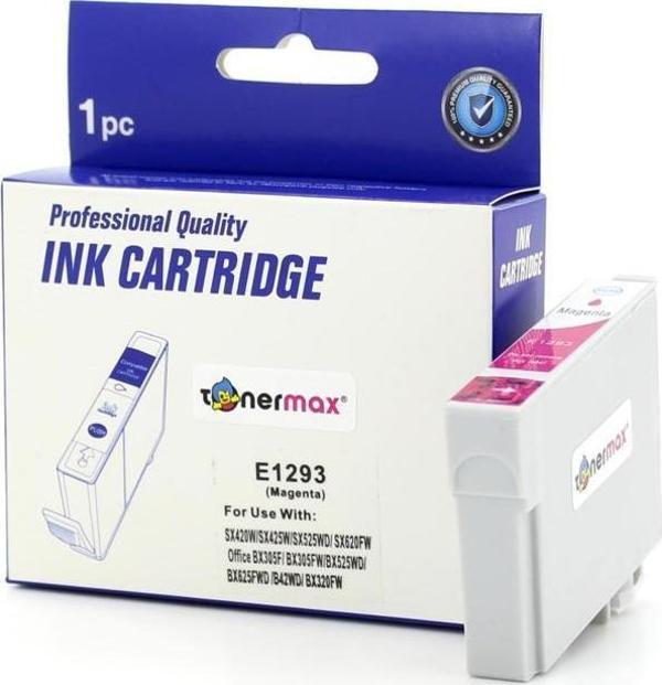 Epson T1293 Kırmızı Muadil Kartuş / BX305F / S22 / SX230 / SX235 / SX420 / SX425 / SX430 / SX435 - Image 1
