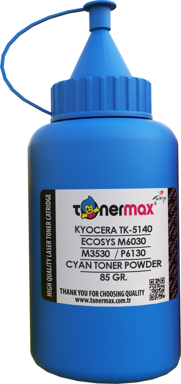 Kyocera TK-5140 Mavi Toner Tozu / M6030 / M6530 / P6130 - Image 1