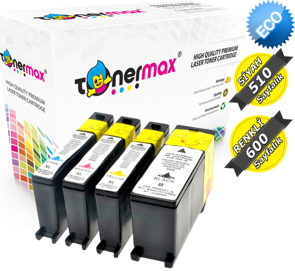 Lexmark 100XL Muadil Kartuş Set - Image 1