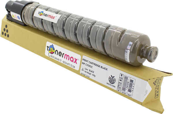 Ricoh Aficio MPC4000 Muadil Toner Siyah/ MPC4501 / MPC5000 / MPC5501 - Image 1