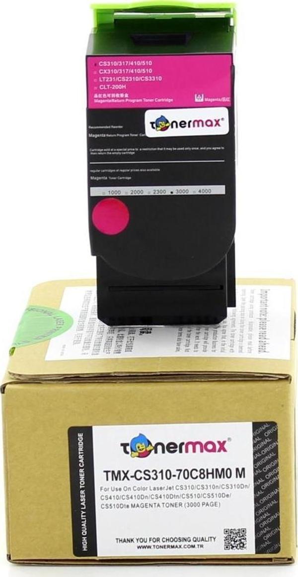 Lexmark 70C8HM0 Kırmızı Muadil Toner / CS310 / CS410 / CS510 - Image 1