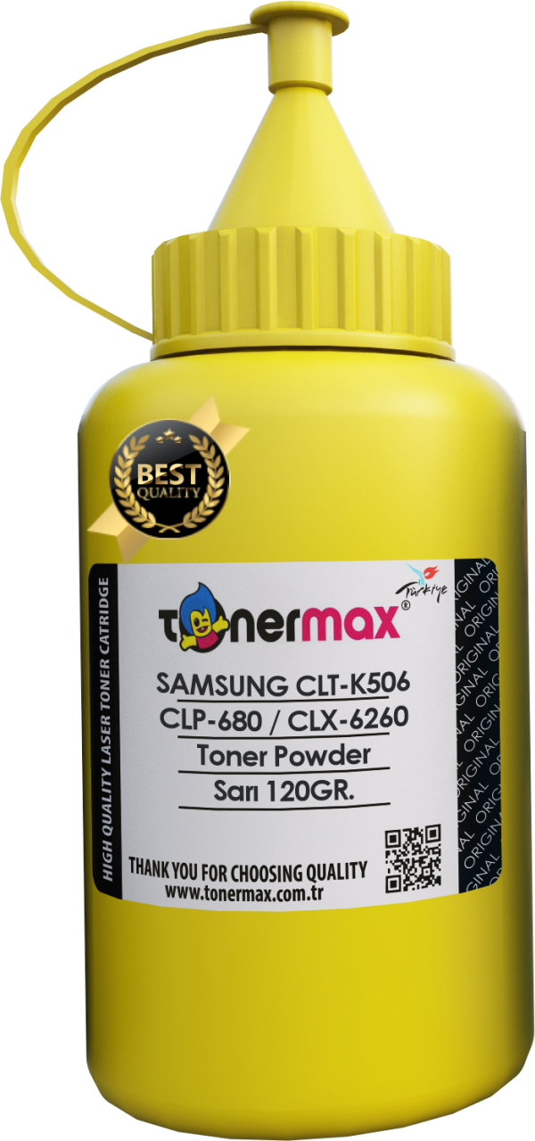 Samsung CLT-506L Toner Tozu Sarı/ CLP-680 / CLX-6260 - Image 1
