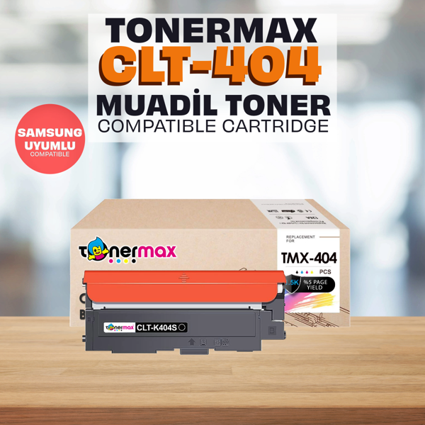 Samsung CLT-K404S / Xpress C430 / C480 Siyah Muadil Toner - Eko - Image 1
