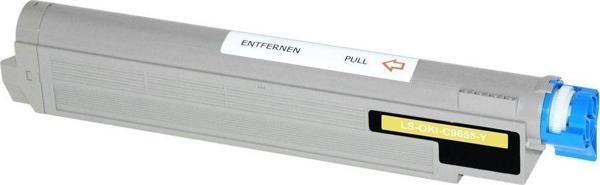 OKI 43837133 / C9655 Muadil Toner Sarı - Image 1