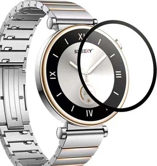 Sneezy Huawei Gt4 41Mm İle Uyumlu Polymer Temperli Nano 0.5 Mm Watch Ekran Koruyucu - Image 1