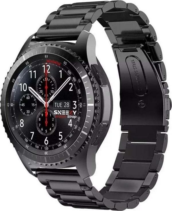 Sneezy Huawei Watch 4 46Mm-Watch 4 Pro 22Mm Uyumlu Ironweft Döküm Çelik Metal Kordon - Image 1
