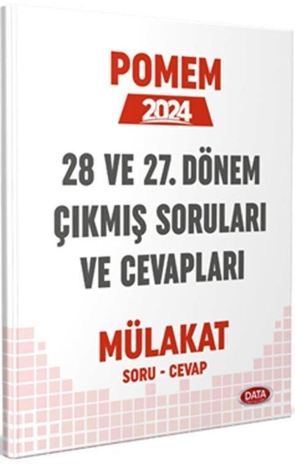 Data Yayınları Pomem 28. ve 27. Dönem Mülakat Çıkmış Sorular ve Cevapları - Data Yayınları - Image 1
