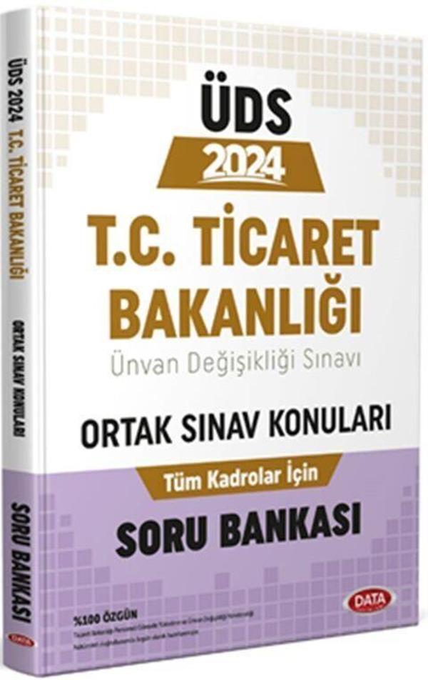 Data Yayınları 2024 T.C. Bakanlığı ÜDS Ortak Sınav Konuları Soru Bankası - Data Yayınları - Image 1