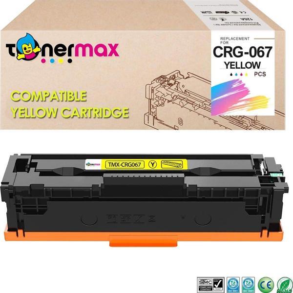 TonerMax® Canon CRG-067 Muadil Toner Sarı / LBP-631Cw - LBP-633Cdw - MF-651Cw - MF-655Cdw - MF-655Cx - MF-657Cdw - Image 1