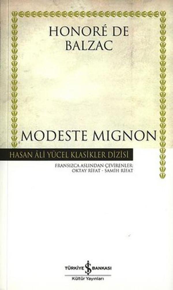 Modeste Mignon - Hasan Ali Yücel Klasikleri - İş Bankası Kültür Yayınları - Image 1