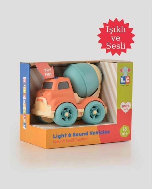 Let's Be Child Sesli ve Işıklı Minik Mikser 31018 Turuncu - Turkuaz Mikserli Çocuklar İçin Oyuncak Mikser - Image 1