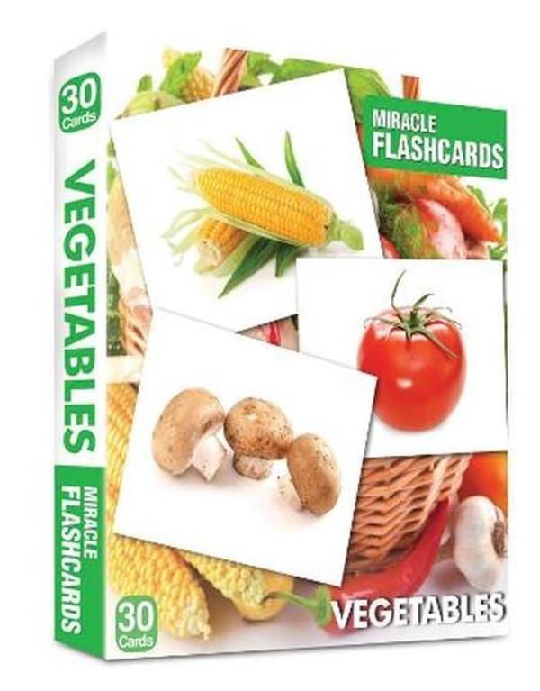 Miracle Flashcards - Vegetables - MK Publications - Image 1