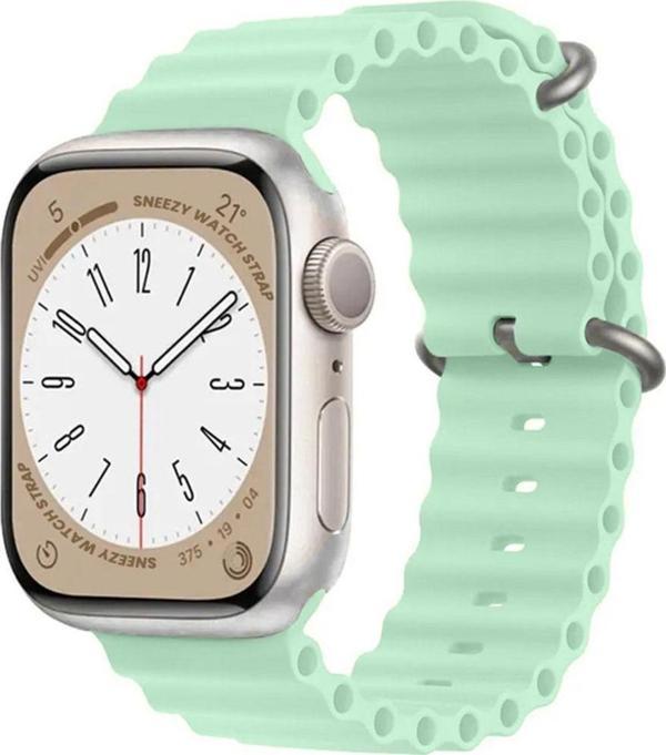 Sneezy Watch 42Mm 44Mm 45Mm Seri 1 2 3 4 5 6 7 8 Se Uyumlu Silikon Kordon - Image 1