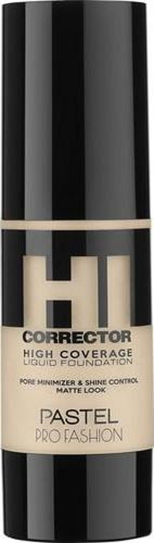 PASTEL HIGH COVERAGE LIQUID FOUNDATION 401 - Image 1