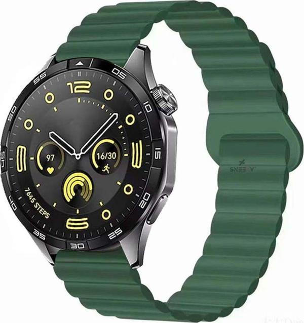 Sneezy Samsung Galaxy Watch 46Mm R800 -Watch 3 45 Mm R840 22 Mm Uyumlu Harmony Duo Magnetik Silikon Kordon - Image 1