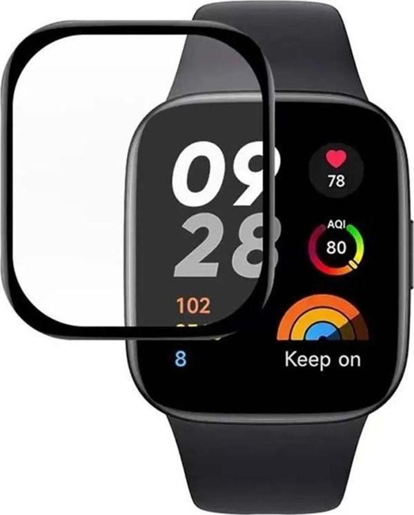 Sneezy Xiaomi Redmi Watch 3 İle Uyumlu Polymer Temperli Nano 0.5 Mm Watch Ekran Koruyucu - Image 1
