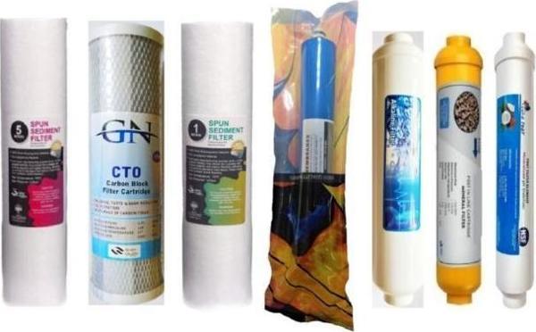 Açık Kasa Cihazlar Için 7'li Su Arıtma Filtresi (tam Set) - Image 1