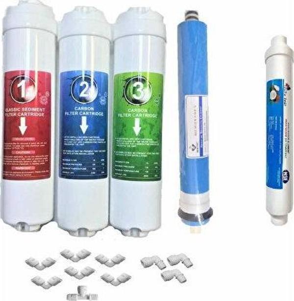 Aquabella 5 Aşama Inline Filtre Seti - Image 1