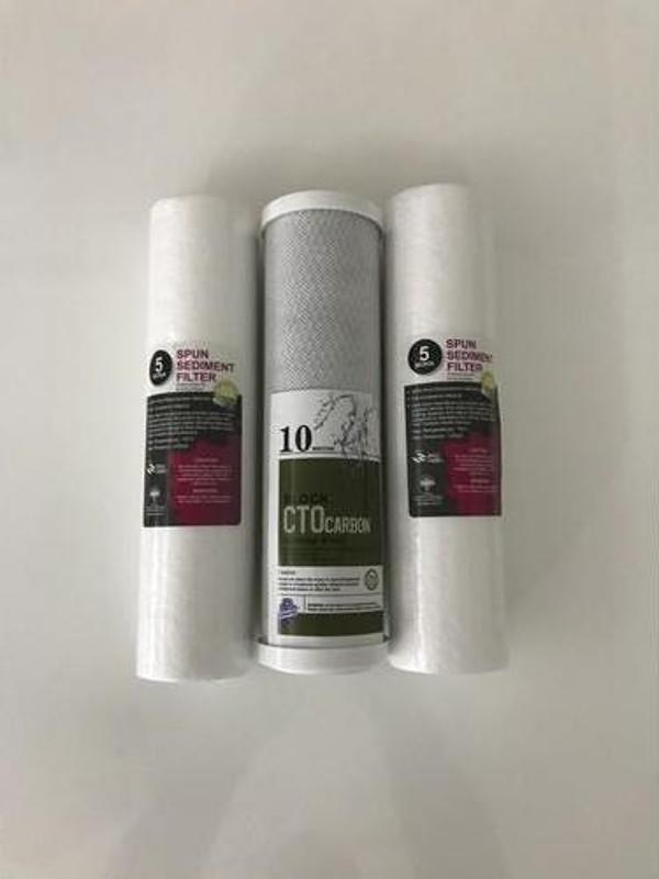 Aqualine Su Arıtma Filtresi 3'lü Set - Image 1