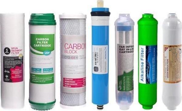 E-Water Su Arıtma Cihazı 7'li Filtre Seti Vontron Membranlı Detox Filtre Alkali Filtre - Image 1