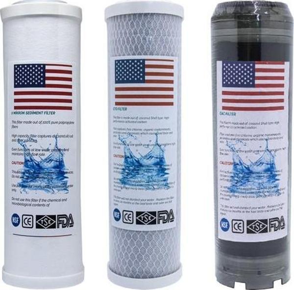 Ihlas Aura Cebilon Compact Uyumlu 3'lü Filtre Seti Nsf Usa - Image 1