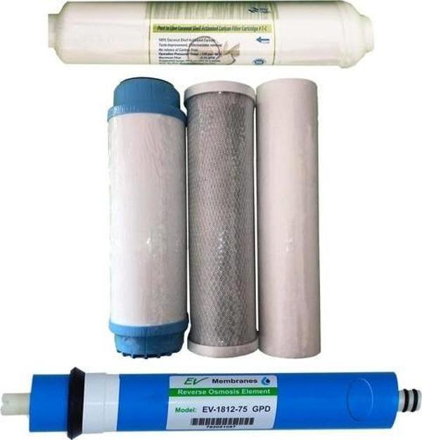 Naturel Ev Membranlı Açık Kasa 5 Aşamalı Su Arıtma Cihazı Filtresi - Image 1
