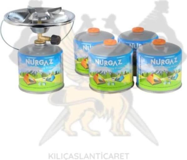 NURGAZ OLYMPOS OCAK 4 ADET 450 GR KARTUŞLU - Image 1