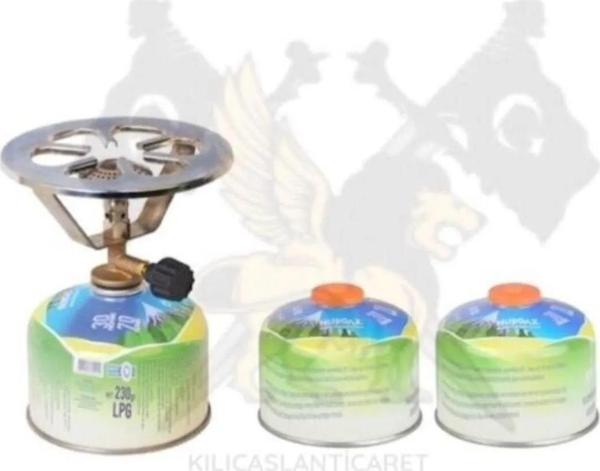 NURGAZ PERGAMON OCAK 2 ADET 230 GR KARTUŞLU SET - Image 1