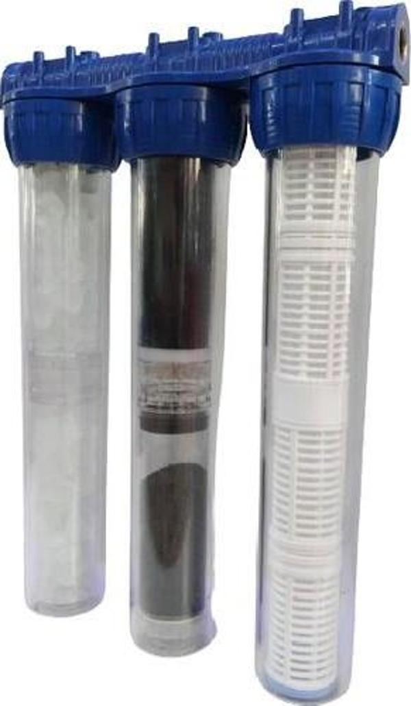 Sulook Daire Girişi Kireç Önleyen Su Arıtma Cihazı Aktif Karbon ve ... - Image 1