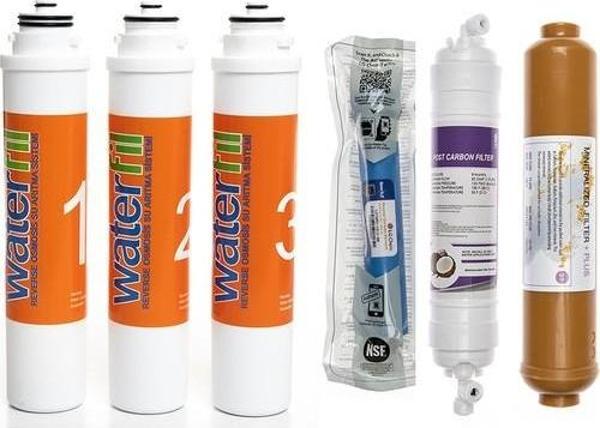 Sulook Waterlife Su Arıtma Cihazı Uyumlu Tak-Çevir 6'lı Filtre Seti, Lg Membranlı - Image 1