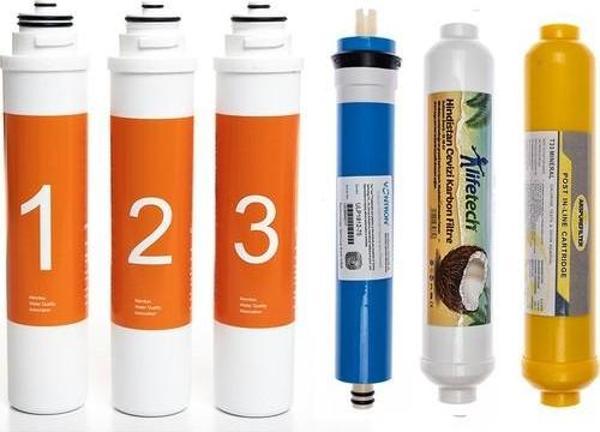 Sulook Waterlife Su Arıtma Cihazı Uyumlu Tak-Çevir 6'lı Filtre Seti, Vontron Membranlı - Image 1