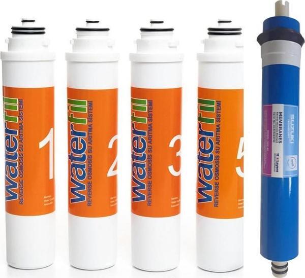 Sulook Waterlife Su Arıtma Cihazı Uyumlu Tak-Çevir Filtre Seti (Suzukı Technology Membranlı) - Image 1
