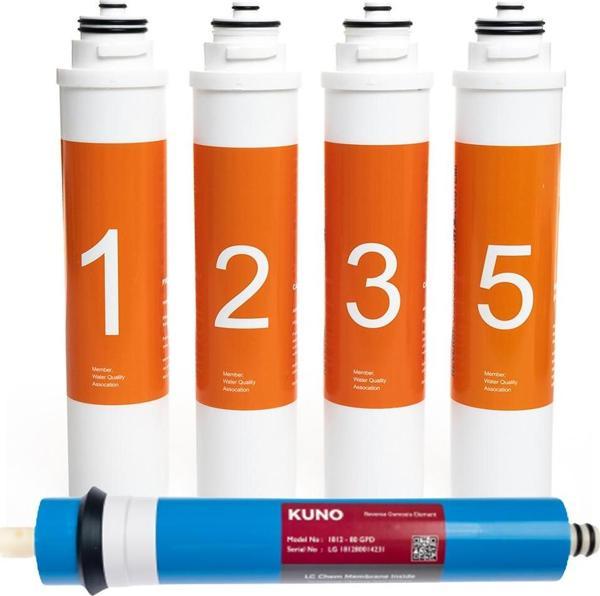 Sulook Waterlife Uyumlu Su Arıtma Cihazı 5'li Filtre Seti - Image 1