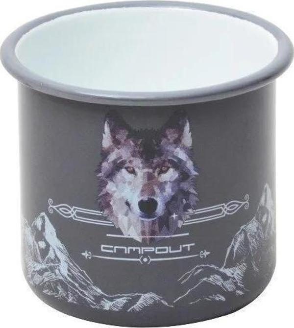 NURGAZ CAMPOUT EMAYE KUPA GRİ - Image 1