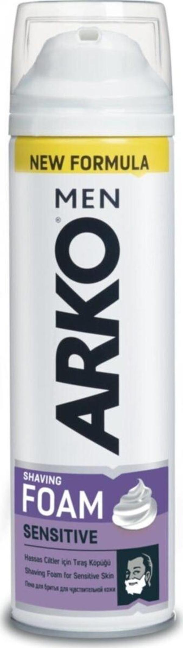Arko Men Sensitive Tıraş Köpüğü 200 Ml - Image 1