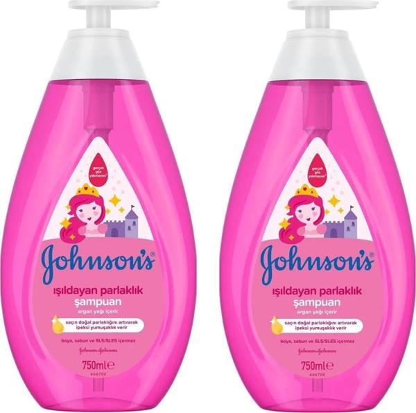 Johnson's Işıldayan Parlaklık Şampuan 750 Ml 2 Adet - Image 1