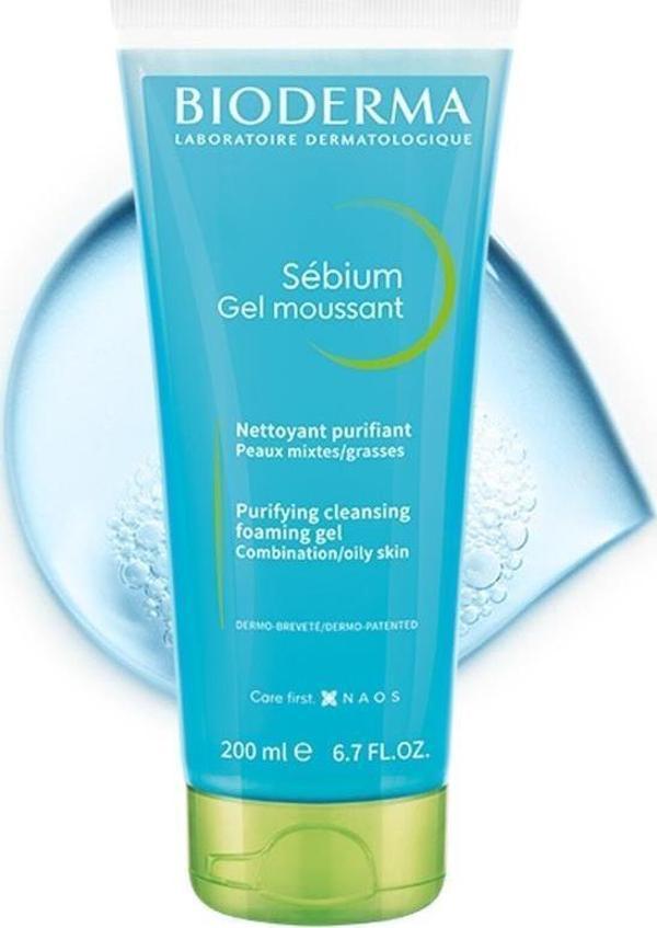Bioderma Sebium Foaming Gel Tüp 200 ml  - Image 1